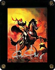 BLACK WARRIOR “MEDIEVAL” TRADING CARD 55 SIGNED BY ARTIST KEN KELLY