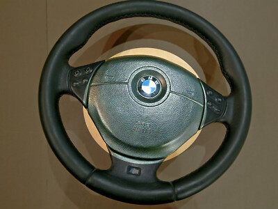 BMW E36 Z3 E39 E38 SPORTS STEERING WHEEL SRS HUB CAP 3 SPOKE OEM 
