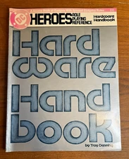 DC Heroes RPG HARDWARE HANDBOOK #232 Mayfair Games Inc 1987