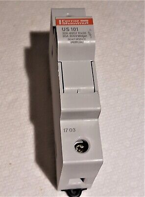 Ferraz / Shawmut Fuse Holder US101 32A Max 10x38 Fuse 690V 1 Ferraz / Shawmut Fuse Holder US101 32A Max 10x38 Fuse 690V 1