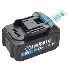 Batteria Ricambio TMAKOTA per Avvitatore Trapano Sega Elettrici 21V 26V 48V 68V