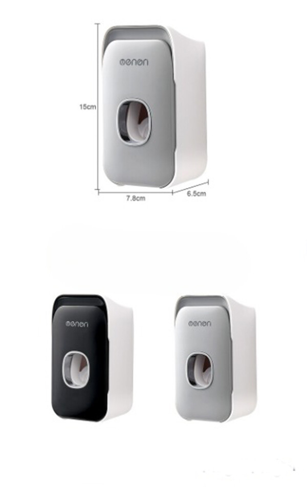 Wall Mounted Toothbrush Holder with Toothpaste Dispenser eBay