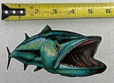 Assorted Fish Fishing Stickers/Decals For Tackle Box Boat or Vehicle Fresh/Salt