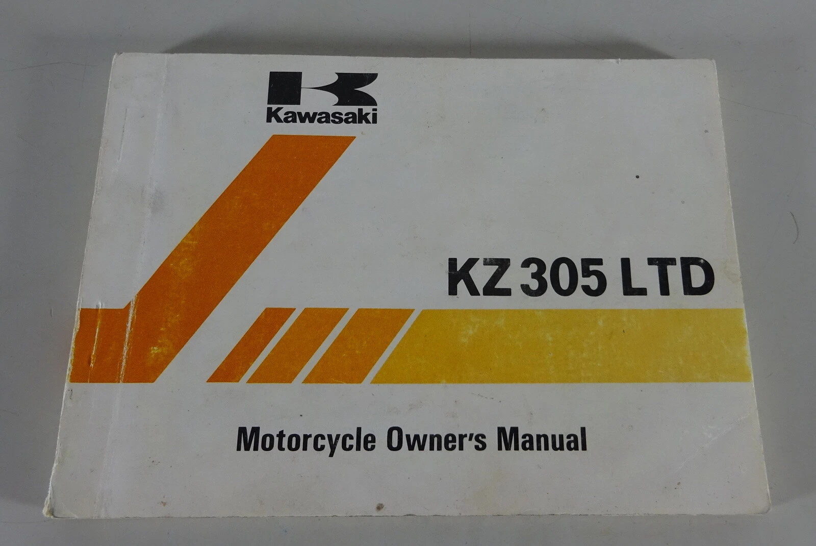 Owner's Manual / Handbook Kawasaki KZ 305 LTD From 08/1986