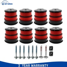 Silicone Body Mount Bushings Bolt Kit For Ford F250 F350 08-16 Crew Cab 24wd