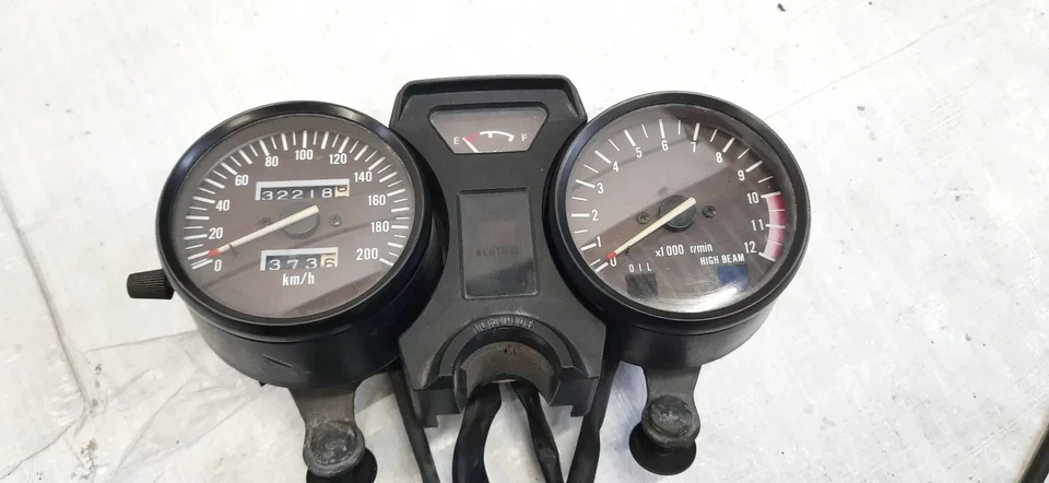 Suzuki GSX 250 E GJ53B Tachometer mit Tachowelle, Drehzahlmesser Anzeige Cockpit - Bild 4 von 4