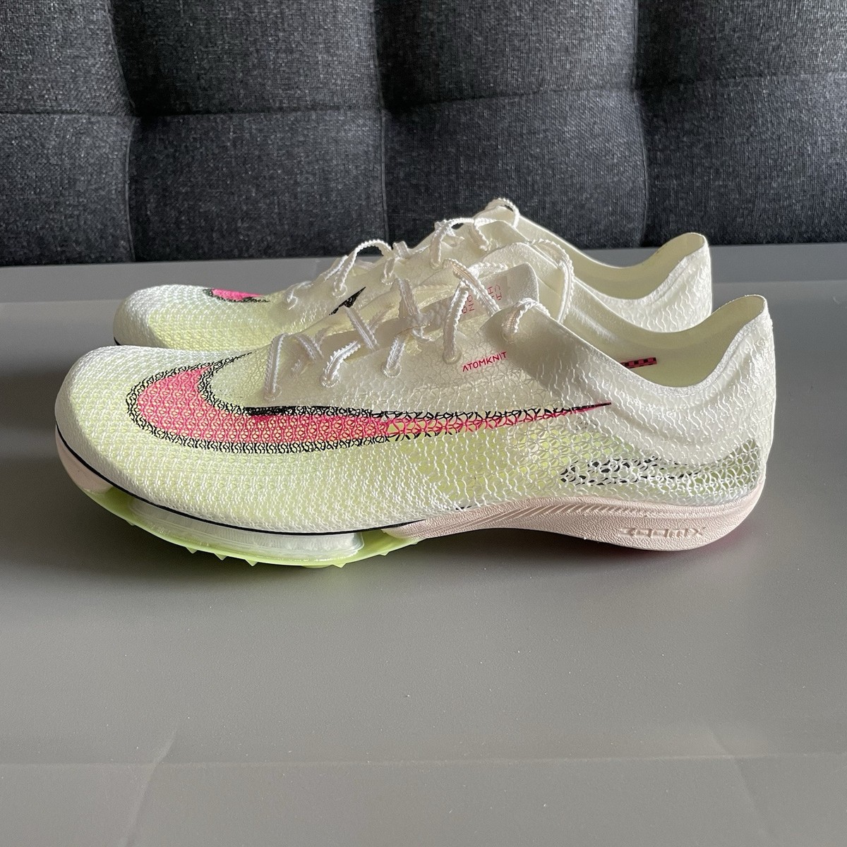 Nike Air Zoom Victory Track & Field‎ Distance Spikes White CD4385-101 Mens Sz 10 Size 7.5 Nike Air Zoom Victory Track Distance Spikes Mens  main image 3