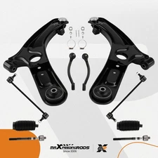 10x Front Lower Control Arm Tie Rod Sway Bar for 11-17 Hyundai Elantra Veloster