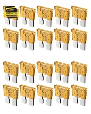 20Pcs 5A Standard Car Fuses - 5 AMP Automotive Fuses(Ato/Apr/Ats), 32V (12/24V)