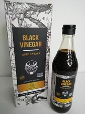 NEW SEALED Soeos Black Vinegar Aged 3 Years 16.9 fl oz (500ml)