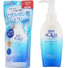 Skin Aqua Super Moisture Gel Hydrating Sunscreen Pump SPF50 PA   , 140g