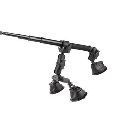 Car Suction Cup Mount Bracket Selfie Stick For Insta360 X5 X4 X3 X2 DJI CameracJ