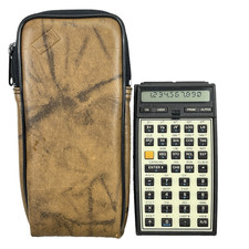 Hewlett-Packard HP-41CV Calculator w/ Case Batteries Tested