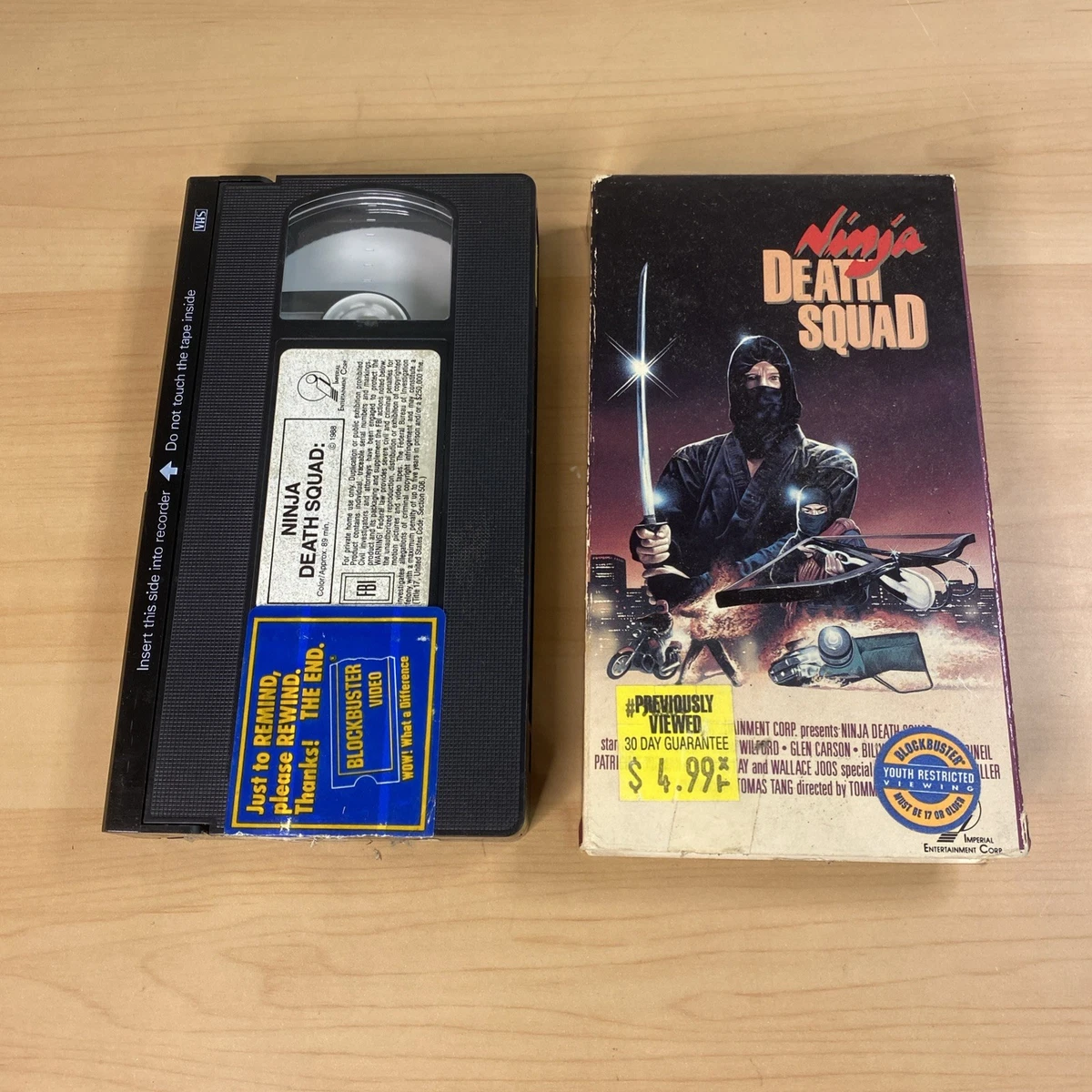 Ninja Action & Adventure VHS Tapes for sale | eBay