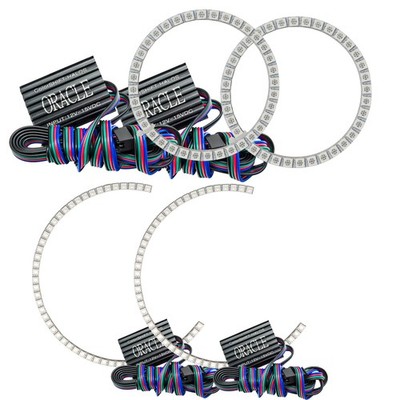 Surface Halo Head Lights LED Add On by Oracle Lighting ColorSHIFT 2322-334