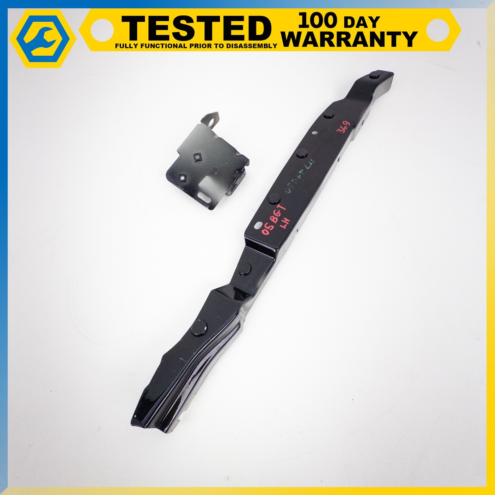 03-13 BENTLEY CONTINENTAL GT FLYING SPUR FRONT LEFT FENDER SUPPORT BRACKET OEM