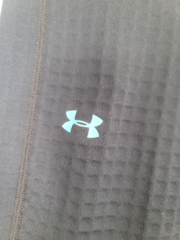 Under Armour Base 4.0 Pants Womens Large Black Thermal Fit ColdGear Base Layer - Image 2 of 4