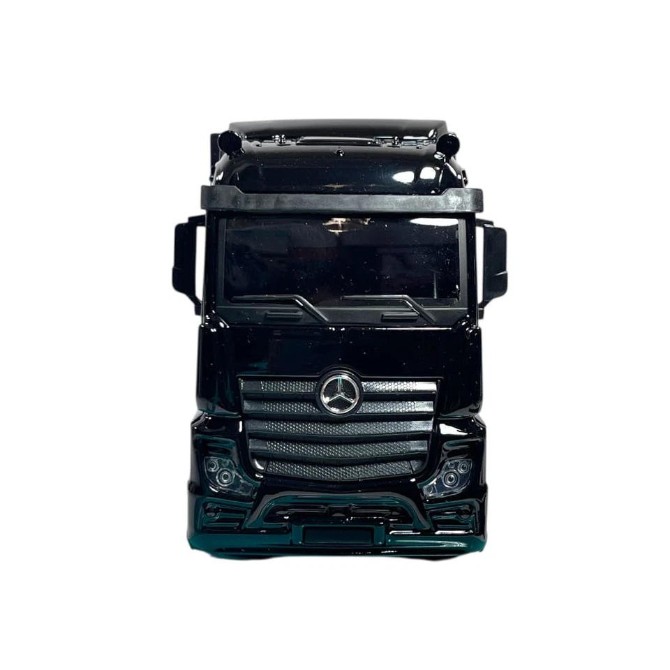 Modellino Camion Bburago 1/43 Mercedes Benz Actros Gigaspace Racing Transporter - Immagine 3 di 4