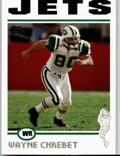 Wayne Chrebet 2004 Topps Football New York Jets