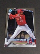 JOSWA LUGO 2025 Bowman Draft Baseball Chrome MLB Pre-Rookie Card #BDC24 Angels