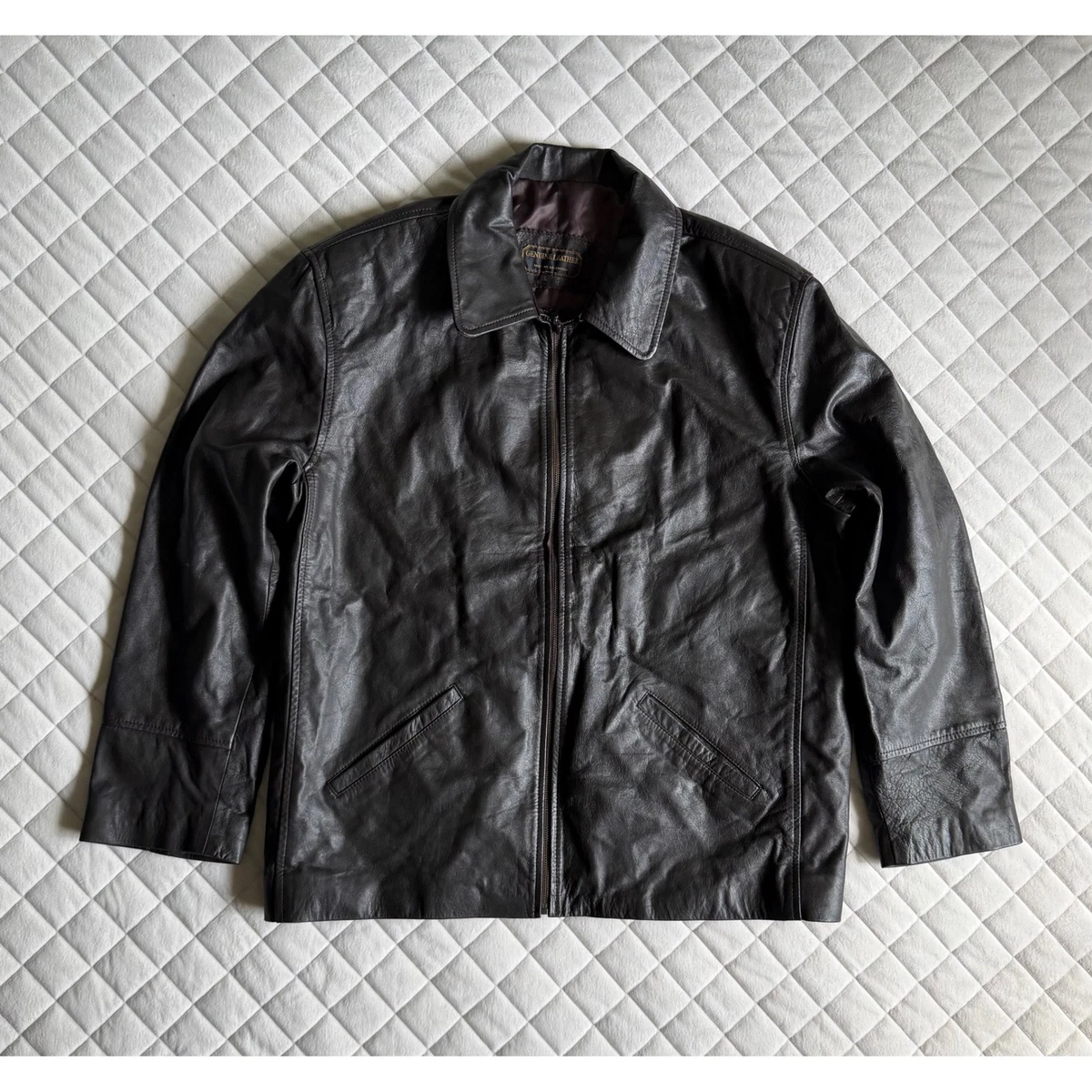 Leather Jacket Argentina In Men'S Coats & Jackets for sale - eBay