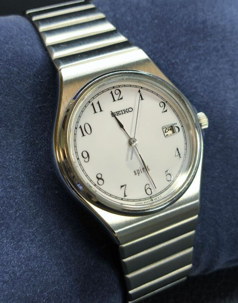 Seiko 5P32-6B30 Glass Sapphire Vintage Bracelet Rare Original Watch Spirit - vintagewatches.pk