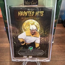 2025 Wild Card Haunted Hits - Cornfield - Roman Josi - Golden Island Foil - 2/2