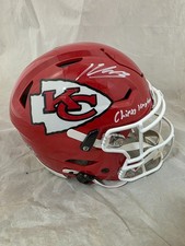 KENNETH WALKER III SIGNED KC CHIEFS SPEEDFLEX HELMET W/ 