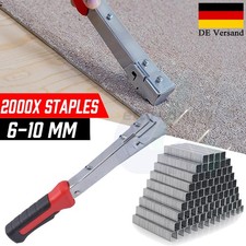 Handtacker Hammertacker Schlagtacker Tacker Klammergerät rostfreier Stahl