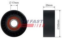 Spannrolle Keilrippenriemen Fast FT44554 FüR Fiat Stilo Multi Wagon Punto Doblo