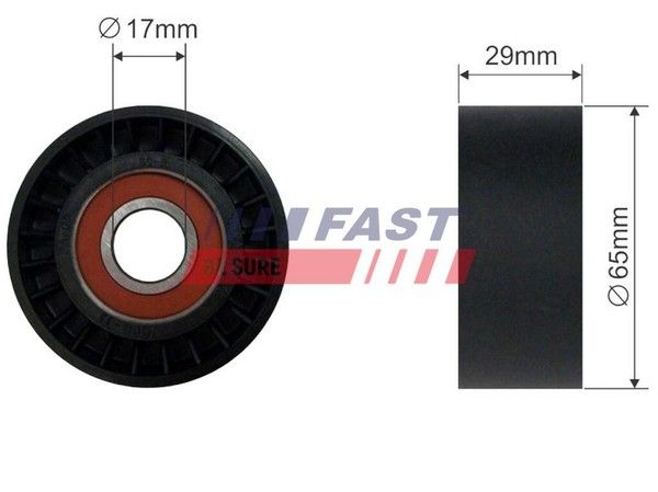 Spannrolle Keilrippenriemen Fast FT44554 FüR Fiat Stilo Multi Wagon Punto Doblo-image