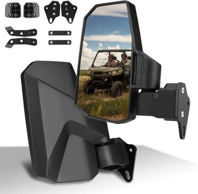 Defender Side Mirrors,The Spring Back Feature Allows Easy Reset After Fold,2024