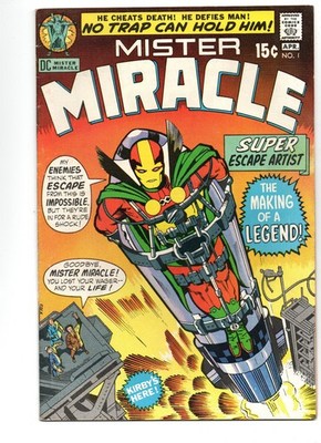 MISTER MIRACLE #1 (1971) - GRADE 7.0 - DC 1ST APP THADDEUS BROWN SCOTT FREE
