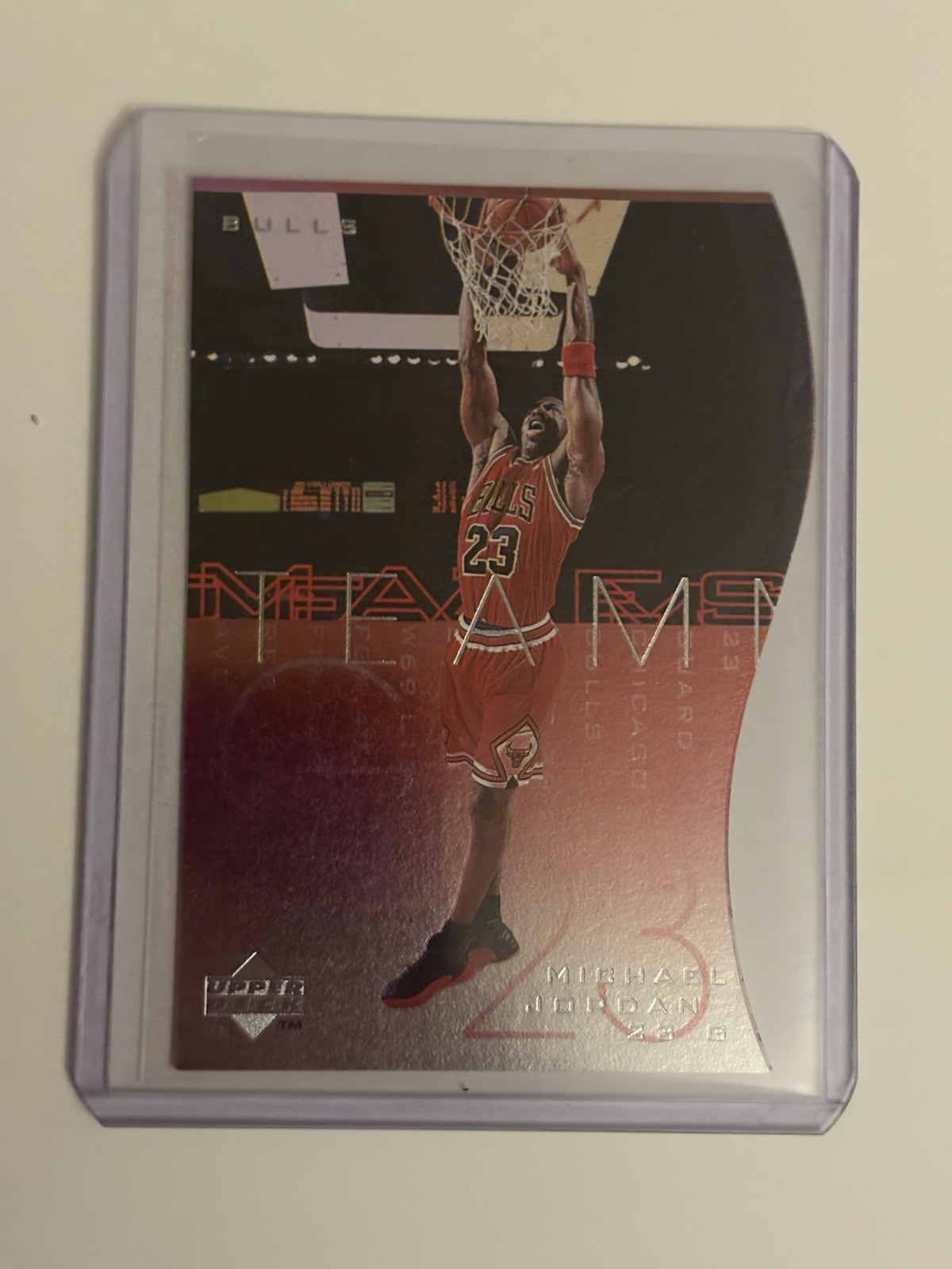 1997-98 Upper Deck - Teammates Michael Jordan #T7