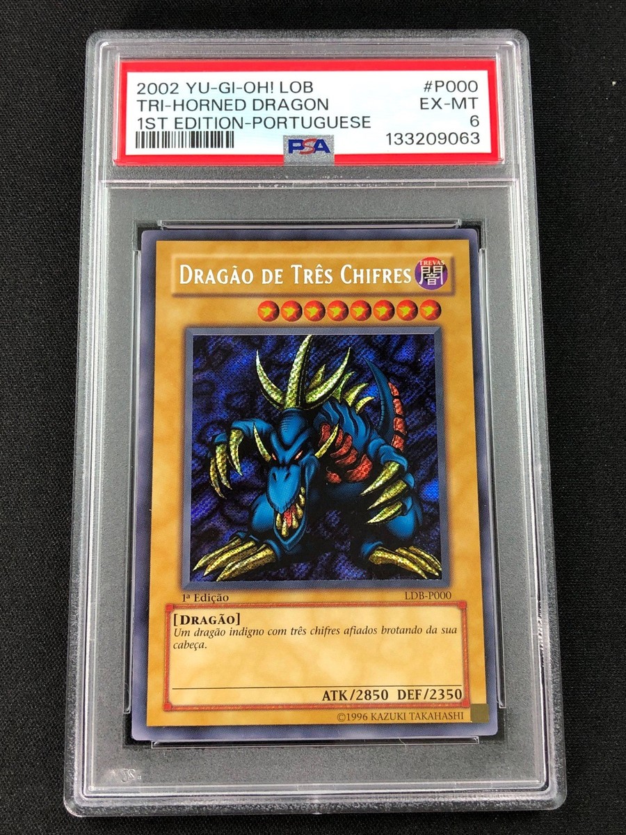 【ARS10】TRI-HORNED DRAGON LOB-000 Buy Tri-Horned Dragon LOB-000 The Legend of Blue Eyes White Dragon