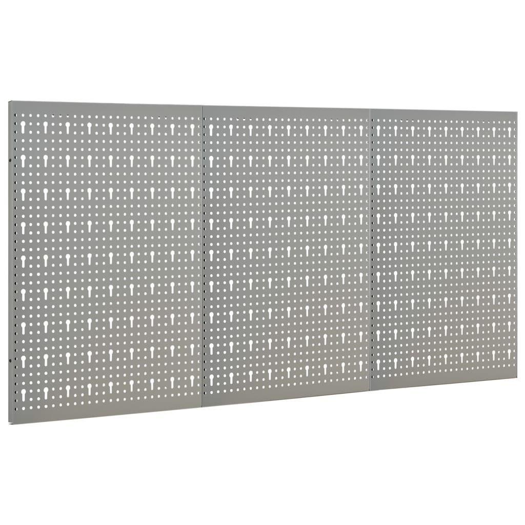 Parete Forata Officina Acciaio 3 pz 40x58cm - Super Resistente - 1
