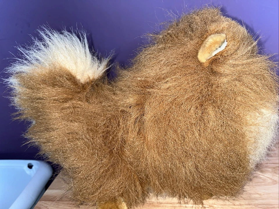 Aurora Realistic Lifelike Pomeranian Puppy Dog Self Standing Plush Toy - Image 3 of 4