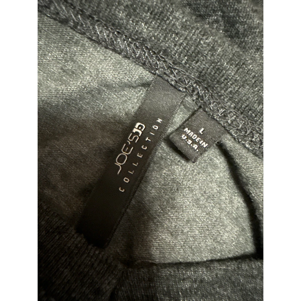 Camiseta Top Joe's Para Hombre Gris Bloque de Color Brezo Manga Corta Cuello en V Talla L Foto 3 de 4