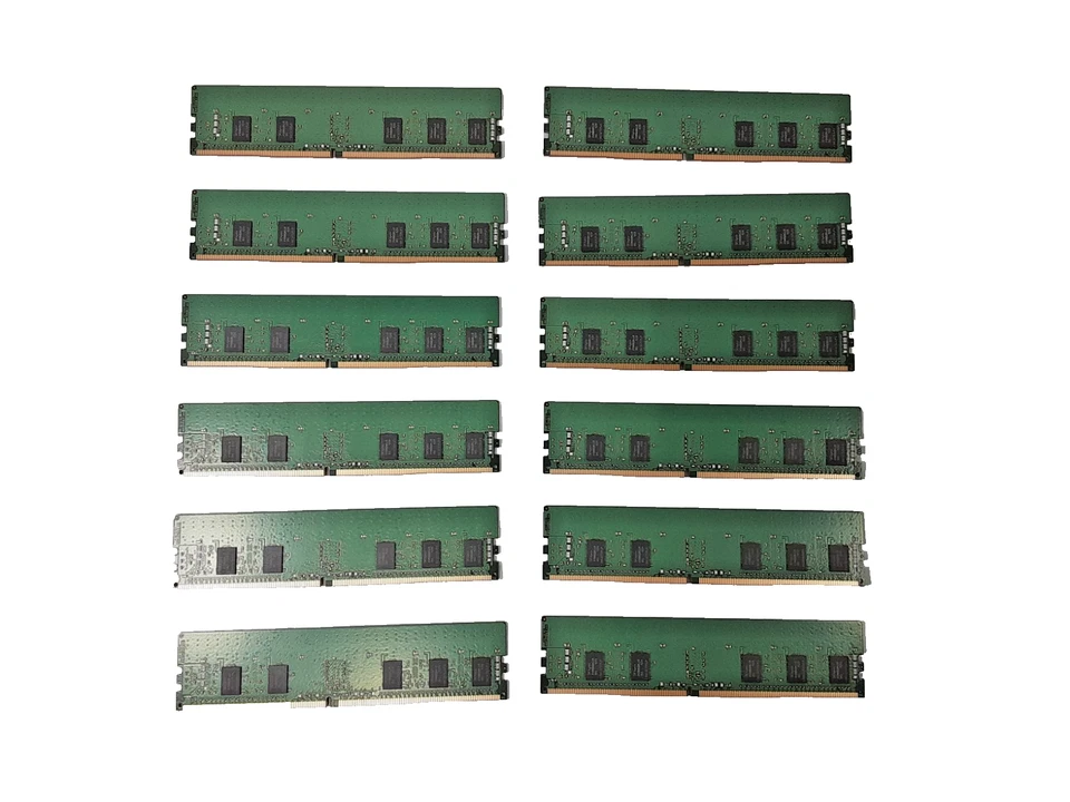 Лот из 12 - SK Hynix 96GB (8GB x 12) PC4-2666V DDR4 1Rx8 RDIMM памяти сервера RAM - Изображение 3 из 4