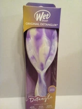Wet Brush Original Detangler Hair Brush Limited Edition Gemstone Amethyst New
