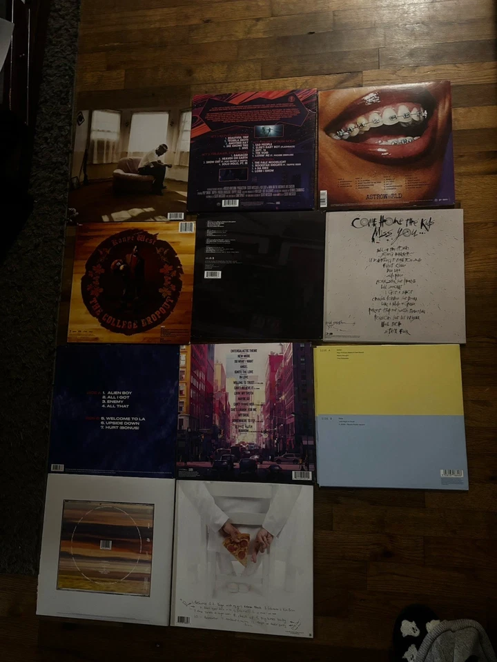 Large Lot of 11 Hip Hop Rap Vinyls Various Artists - Image 2 of 2