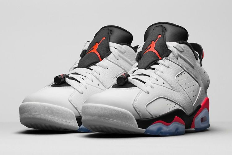 Air Jordan 6 Low White Infrared 304401-123 Поставляется уже сейчас 63790₽