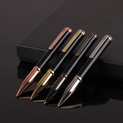Kugelschreiber  mit Persönlicher Gravur Hochwertig Edelstahl Kuli + Etui Box