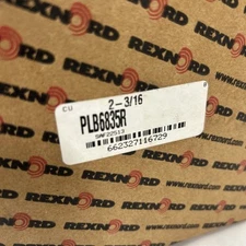New Rexnord 2-3/16” Pillow Block Bearing Housing   PLB6835R NIB FREE SHIPPING!