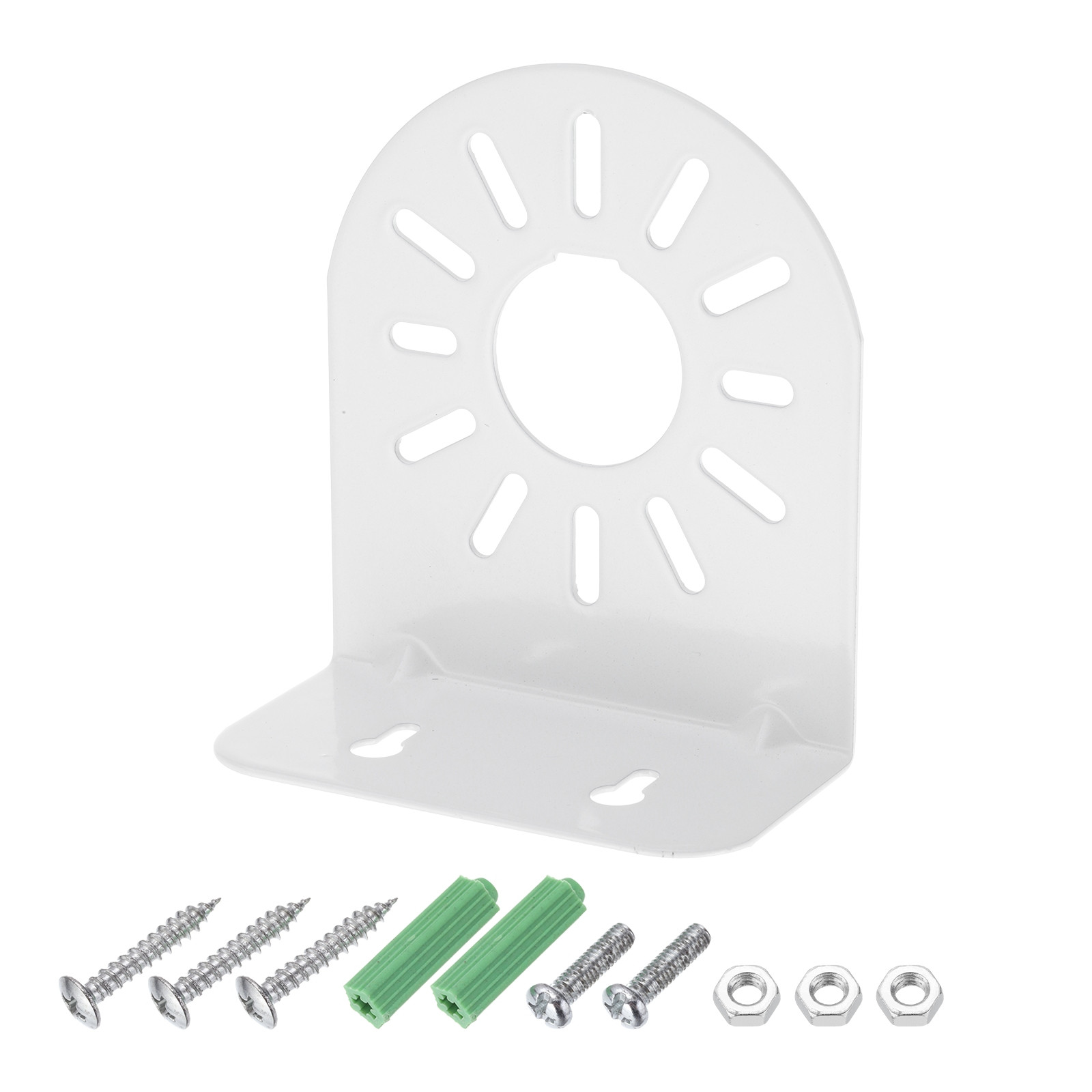 1 Pack Dome Security Camera Mounting 4.5" L-Shape IP Camera Bracket, Steel