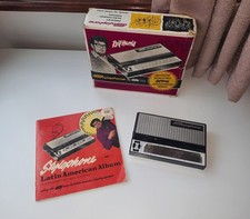 Vintage 1970s Stylophone Electronic Organ by Dubreq + Book & Demo Record England