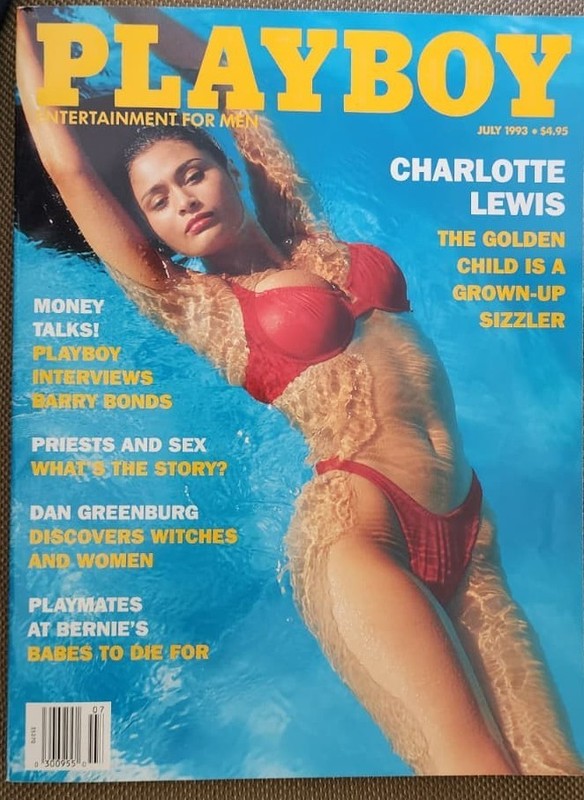 PLAYBOY MAGAZINE JULY 1993  CHARLOTTE LEWIS