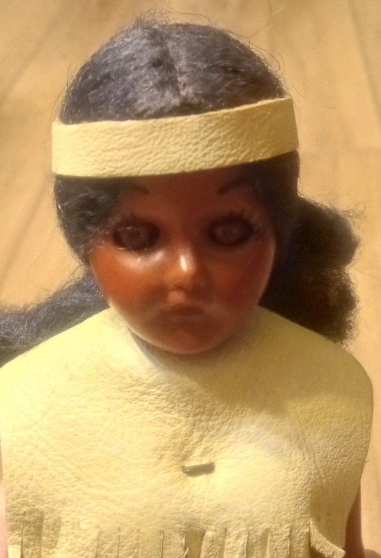Vintage Carlson Dolls:Native American Indian Heritage Doll-Mono Princess A810