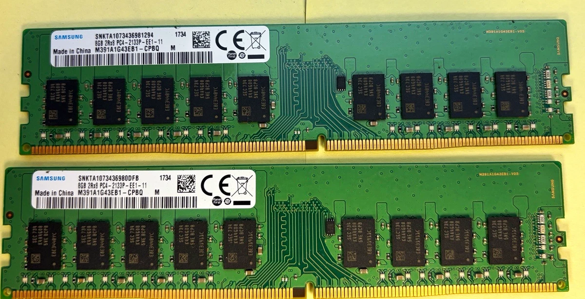 PC4-17000 (DDR4-2133) Bus Speed 16 GB Total Capacity DDR4 SDRAM