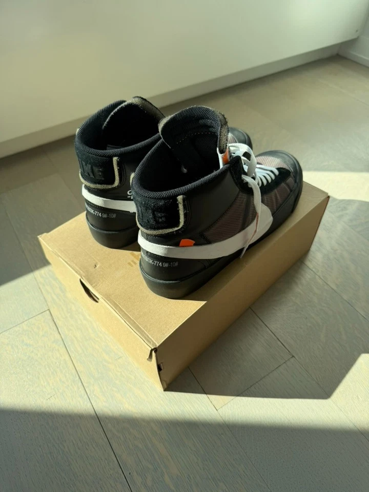 Size 10 - Off-White x Nike Blazer Mid Grim Reapers - Image 4 of 4